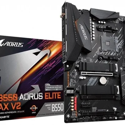 Материнська плата Gigabyte B550 Aorus Elite AX V2 Socket AM4