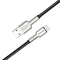 Кабель ColorWay USB - micro USB (M/M), Metal Head, 2.4 А, 1 м, Black (CW-CBUM046-BK)