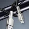 Кабель ColorWay USB - micro USB (M/M), Metal Head, 2.4 А, 1 м, Black (CW-CBUM046-BK)