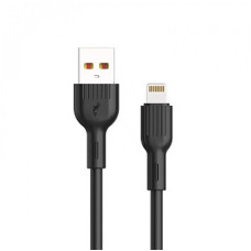 Кабель SkyDolphin S03L USB - Lightning (M/M), 1 м, Black (USB-000416)