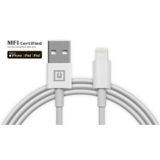 Кабель REAL-EL USB - Lightning (M/M), 1 м, White (EL123500055)