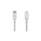 Кабель REAL-EL USB Type-C - Lightning (M/M), 2 м, White (4743304104697)