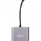 Адаптер-перехідник Maxxter 2хHDMI - USB Type-C V 2.0 (F/M), 0.1 м, Grey (V-CM-2HDMI)