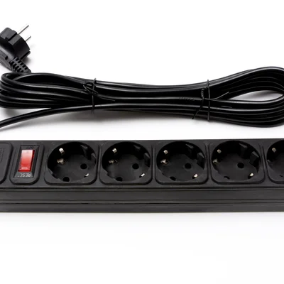 Фільтр живлення ProLogix (PRS-050P5-45B) 5 розеток, 4.5 м, чорний