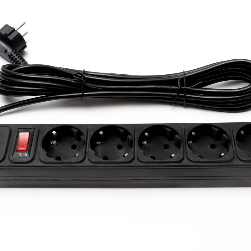 Фільтр живлення ProLogix (PRS-050P5-45B) 5 розеток, 4.5 м, чорний
