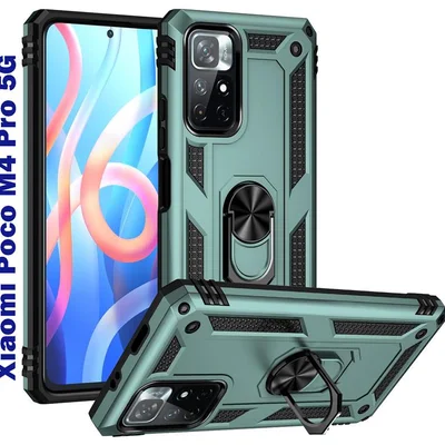 Чохол-накладка BeCover Military для Xiaomi Poco M4 Pro 5G Dark Green (707123)