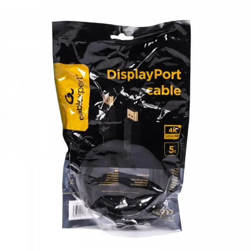 Кабель Cablexpert DisplayPort - DisplayPort V 1.2 (M/M), 5 м, Black (CC-DP2-5M) Кабель Cablexpert DisplayPort - DisplayPort V 1.2 (M/M), 5 м, Black (CC-DP2-5M)