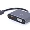Адаптер Cablexpert HDMI+VGA - USB (F/M), 0.15 м, Black (A-USB3-HDMIVGA-01)