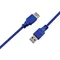 Кабель ProLogix USB - USB V 3.0 (M/F), 3 м, синій (PR-USB-P-11-30-3m)