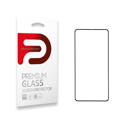 Захисне скло Armorstandart для Huawei Mate 40 Pro+ Black Full Glue Curved (ARM57617)