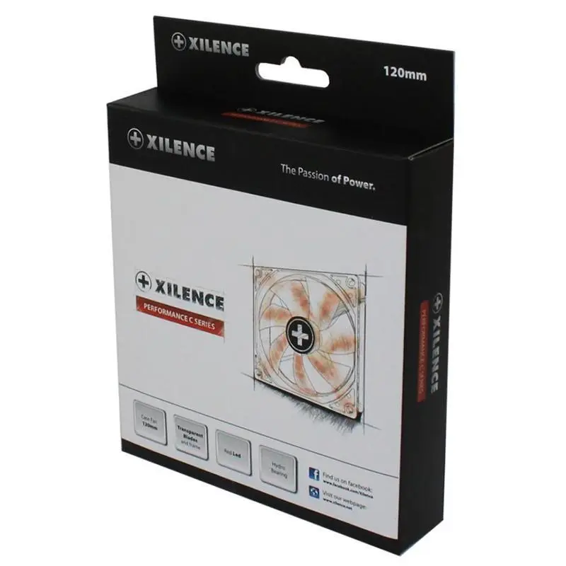 Вентилятор Xilence XPF120.TR (XF046), 120х120х25мм, 3-pin+4-pin, White_ Вентилятор Xilence XPF120.TR (XF046), 120х120х25мм, 3-pin+4-pin, White_