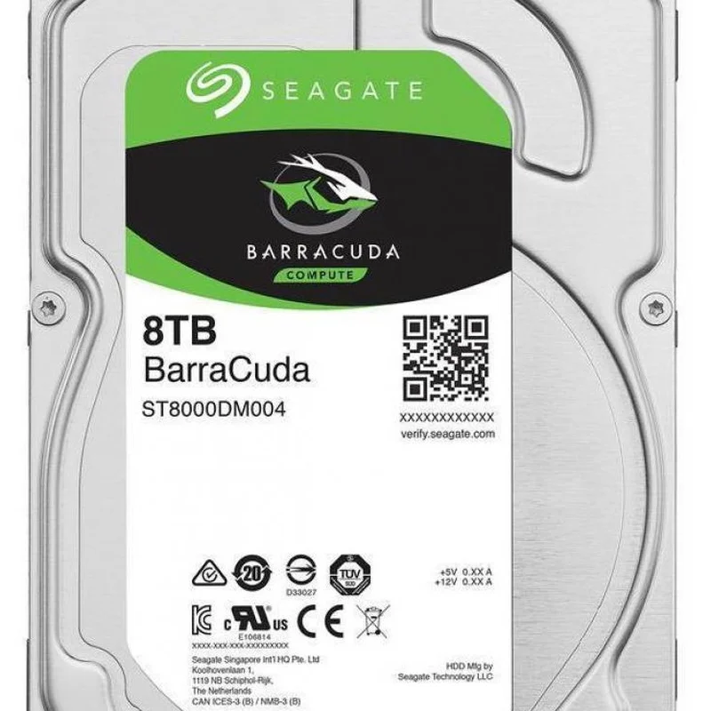 Накопичувач HDD SATA 8.0TB Seagate BarraCuda 5400rpm 256MB (ST8000DM004)