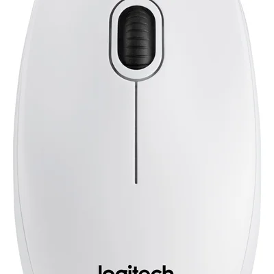Миша Logitech B100 White (910-003360)