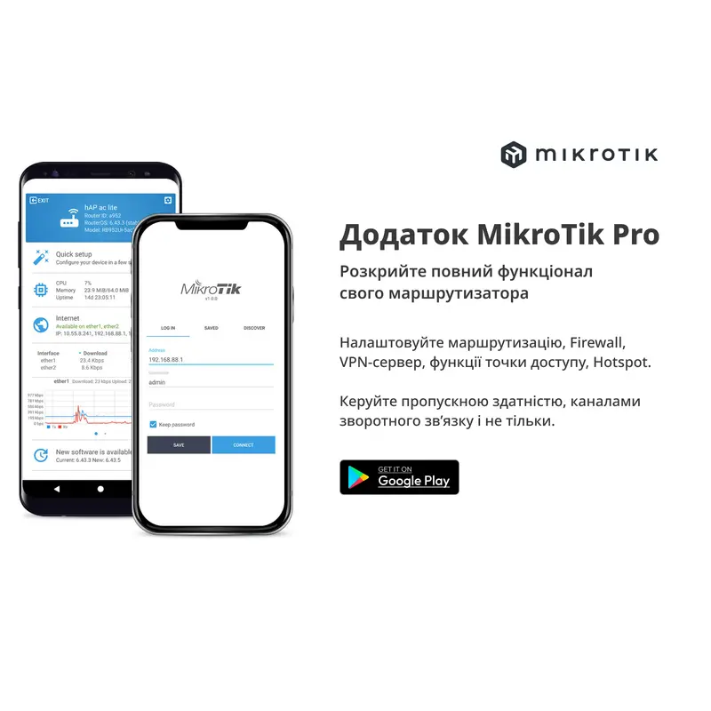 Бездротовий маршрутизатор Mikrotik hAP lite (RB941-2ND) Бездротовий маршрутизатор Mikrotik hAP lite (RB941-2ND)