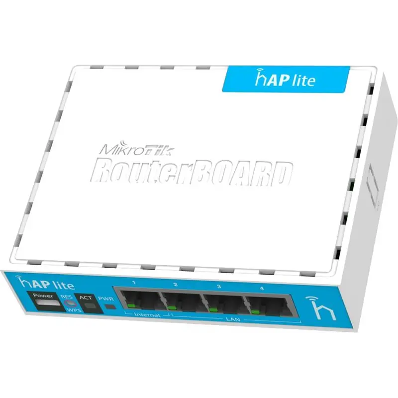 Бездротовий маршрутизатор Mikrotik hAP lite (RB941-2ND) Бездротовий маршрутизатор Mikrotik hAP lite (RB941-2ND)