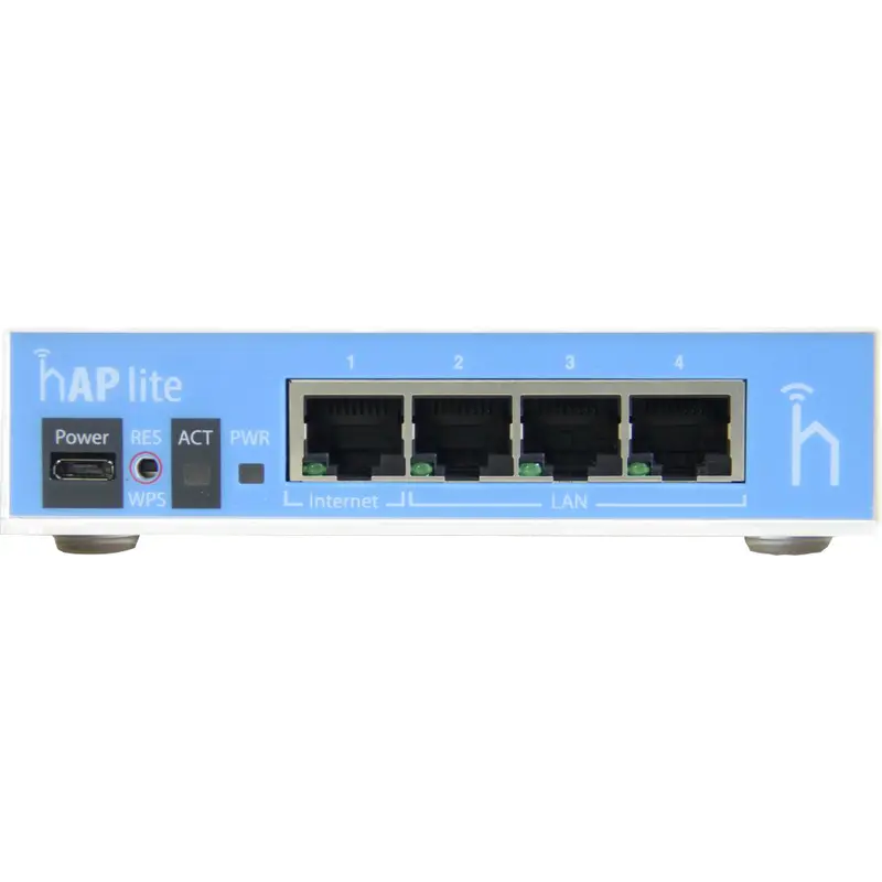 Бездротовий маршрутизатор Mikrotik hAP lite (RB941-2ND) Бездротовий маршрутизатор Mikrotik hAP lite (RB941-2ND)