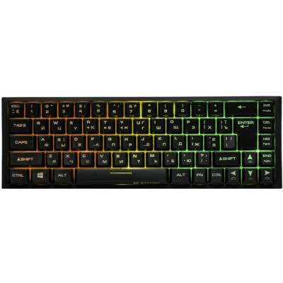 Клавіатура бездротова 2E Gaming KG360UBK RGB Black (2E-KG360UBK)