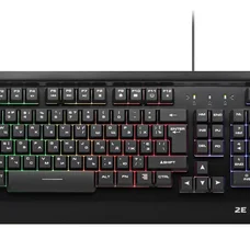 Клавіатура 2E Gaming KG320 LED Ukr Black (2E-KG320UB)