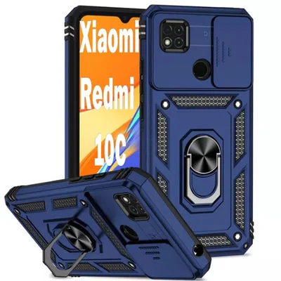 Чохол-накладка BeCover Military для Xiaomi Redmi 10C Blue (707426)