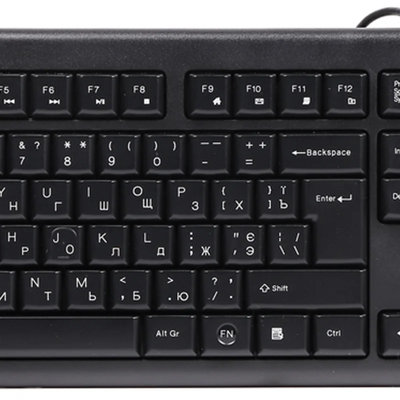 Клавiатура A4tech KR-83 Black