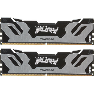 Модуль пам`яті DDR5 2x24GB/6400 Kingston Fury Renegade Silver (KF564C32RSK2-48)