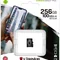 Карта пам`яті MicroSDXC 256GB UHS-I/U3 Class 10 Kingston Canvas Select Plus R100/W85MB/s (SDCS2/256GBSP)