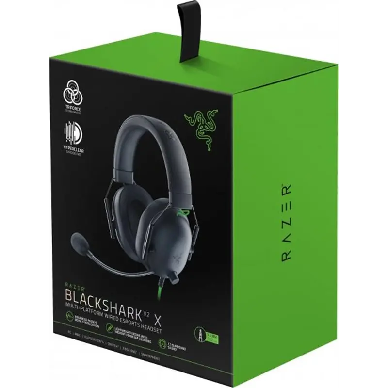 Гарнітура Razer BlackShark V2 X Black (RZ04-04570100-R3M1) Гарнітура Razer BlackShark V2 X Black (RZ04-04570100-R3M1)