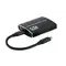 Адаптер Cablexpert USB Type-C - 2xHDMI + 3.5 мм (M/F) Black (A-CM-HDMIF2-01) Адаптер Cablexpert USB Type-C - 2xHDMI + 3.5 мм (M/F) Black (A-CM-HDMIF2-01)