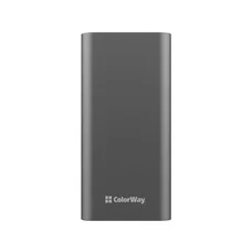 Універсальна мобільна батарея ColorWay 20000mAh Gray (CW-PB200LPH3GR-PDD)