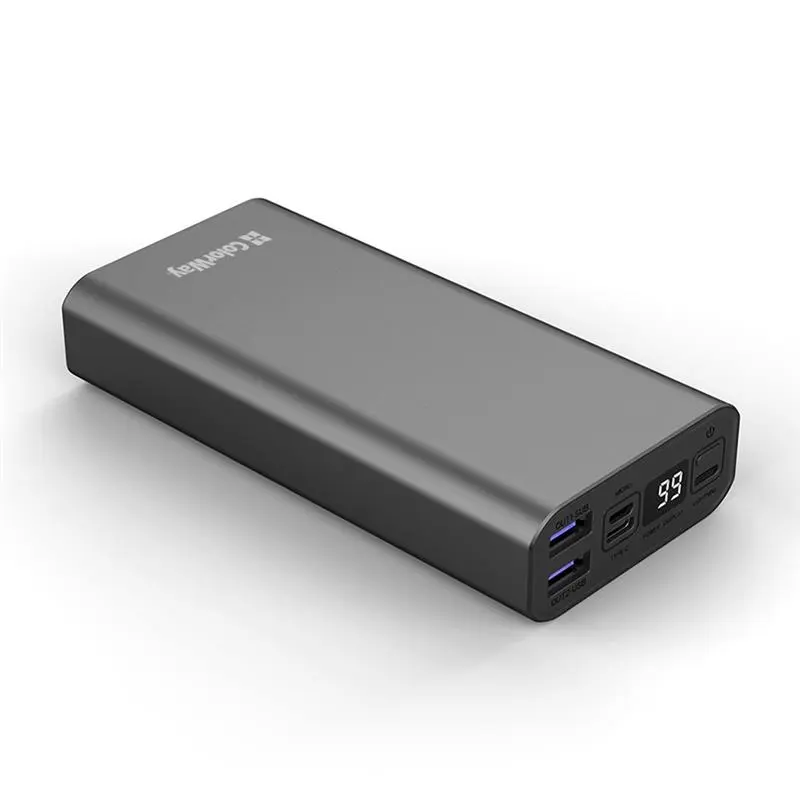 Універсальна мобільна батарея ColorWay 20000mAh Gray (CW-PB200LPH3GR-PDD) Універсальна мобільна батарея ColorWay 20000mAh Gray (CW-PB200LPH3GR-PDD)