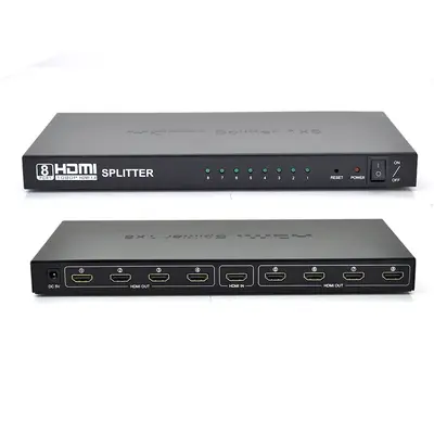 Розгалужувач (спліттер) Voltronic HDMI-8xHDMI v1.4 (YT-S-HDMI1-8/09238) Розгалужувач (спліттер) Voltronic HDMI-8xHDMI v1.4 (YT-S-HDMI1-8/09238)