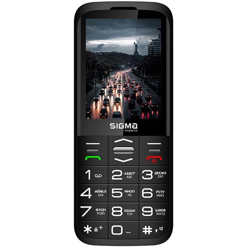 Мобільний телефон Sigma mobile Comfort 50 Grace Dual Sim Black