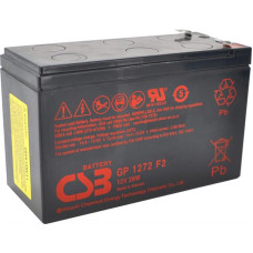 Акумуляторна батарея CSB 12V 7.2AH (GP1272F2-28W/07775) AGM Black