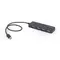 Концентратор USB Type-C Gembird 4хUSB2.0, пластик, Black (UHB-CM-U2P4-01)
