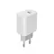 Мережевий зарядний пристрій ColorWay Power Delivery Port PPS USB Type-C (30W) White (CW-CHS038PD-WT)
