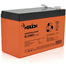 Акумуляторна батарея Merlion 12V 9AH Orange (GL1290F2GEL/03248) GEL