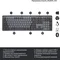 Клавіатура бездротова Logitech MX Mechanical Graphite Clicky (920-010759)