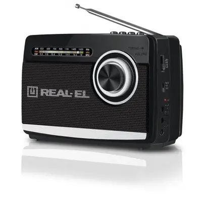 Радіоприймач REAL-EL X-510 Black