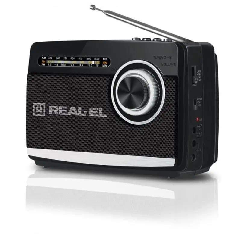 Радіоприймач REAL-EL X-510 Black