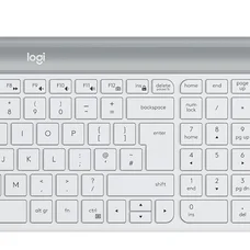 Комплект (клавіатура, мишка) бездротовий Logitech MK470 White USB (920-009205)