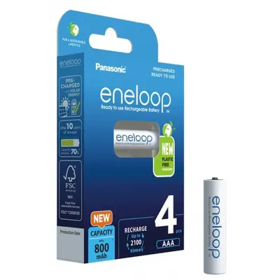 Акумулятори Panasonic Eneloop AAA NI-MH 800 mAh BL 4 шт Акумулятори Panasonic Eneloop AAA NI-MH 800 mAh BL 4 шт