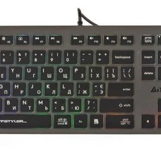 Клавіатура A4Tech Fstyler FX60 Grey Neon Backlit