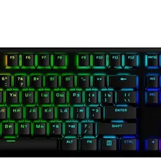 Клавіатура HyperX Alloy Origins Red RGB PBT ENG/RU Black (639N3AA)
