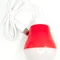 USB-світильник з LED-лампочкою Dengos, шнур ~1м, 5V, 5W, Red (LED-BULB-5V5W-RED)