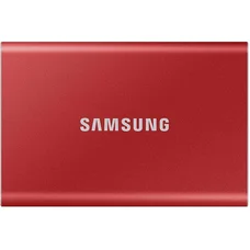 Накопичувач зовнішній SSD 2.5" USB 2.0TB Samsung T7 Red (MU-PC2T0R/WW)