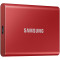 Накопичувач зовнішній SSD 2.5" USB 2.0TB Samsung T7 Red (MU-PC2T0R/WW)