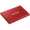 Накопичувач зовнішній SSD 2.5" USB 2.0TB Samsung T7 Red (MU-PC2T0R/WW)