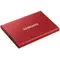 Накопичувач зовнішній SSD 2.5" USB 2.0TB Samsung T7 Red (MU-PC2T0R/WW)