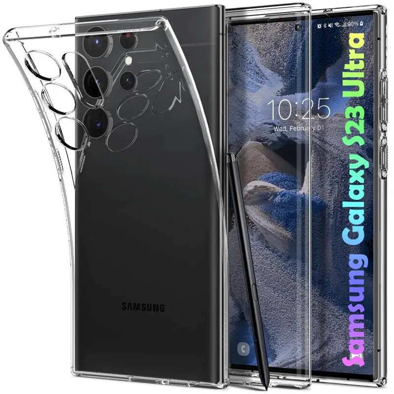 Чохол-накладка BeCover для Samsung Galaxy S23 Ultra SM-S918 Transparent (708920) Чохол-накладка BeCover для Samsung Galaxy S23 Ultra SM-S918 Transparent (708920)