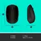 Миша бездротова Logitech M170 Grey/Black (910-004642)